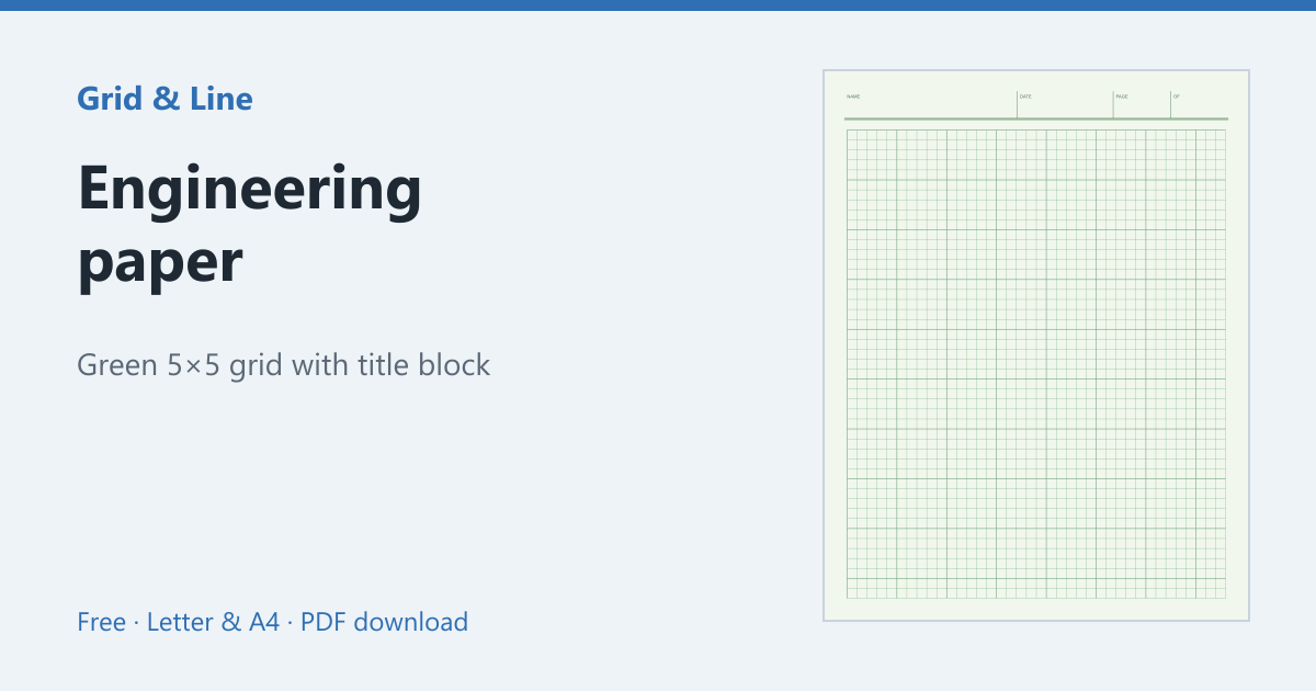 Engineering paper preview