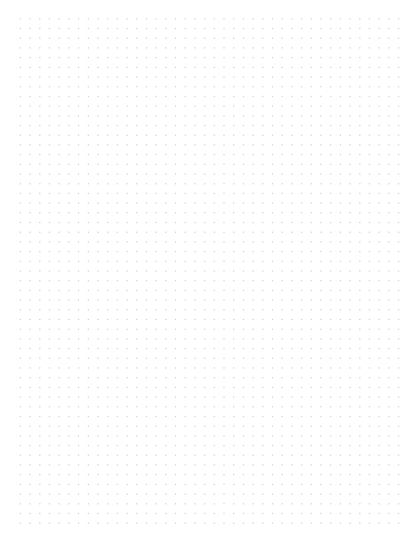 5 mm dot grid printable, bullet journal standard