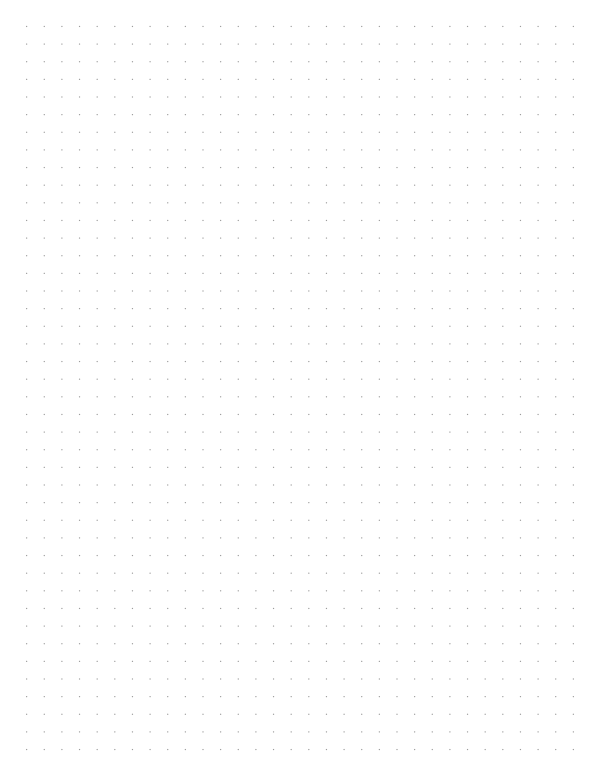 1/4 inch dot grid printable, gray dots