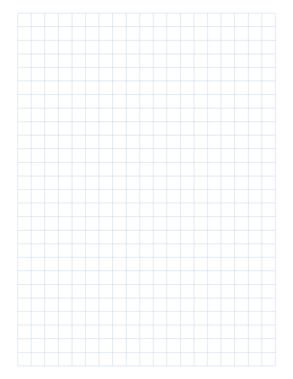 1 cm grid printable, large squares for young students