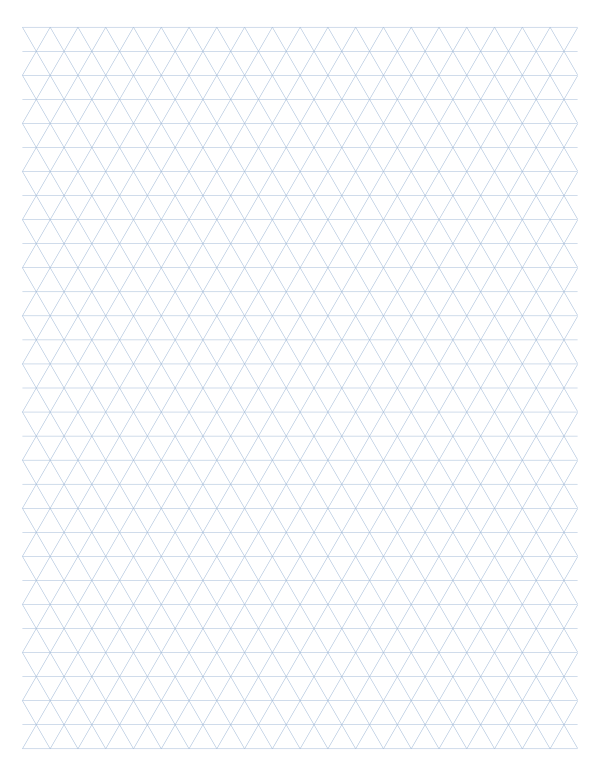 1 cm triangle grid printable, large triangles