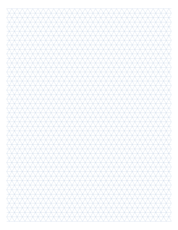 1/4 inch triangle grid printable, horizontal base lines